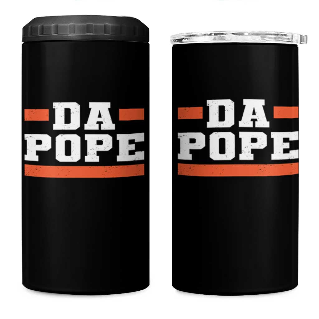 Da Pope Leo XIV 4 in 1 Can Cooler Tumbler From America Chicago