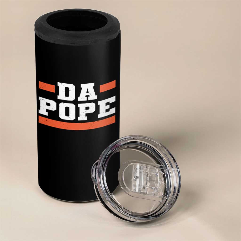 Da Pope Leo XIV 4 in 1 Can Cooler Tumbler From America Chicago