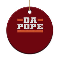 Da Pope Leo XIV Ceramic Ornament From America Chicago - Wonder Print Shop