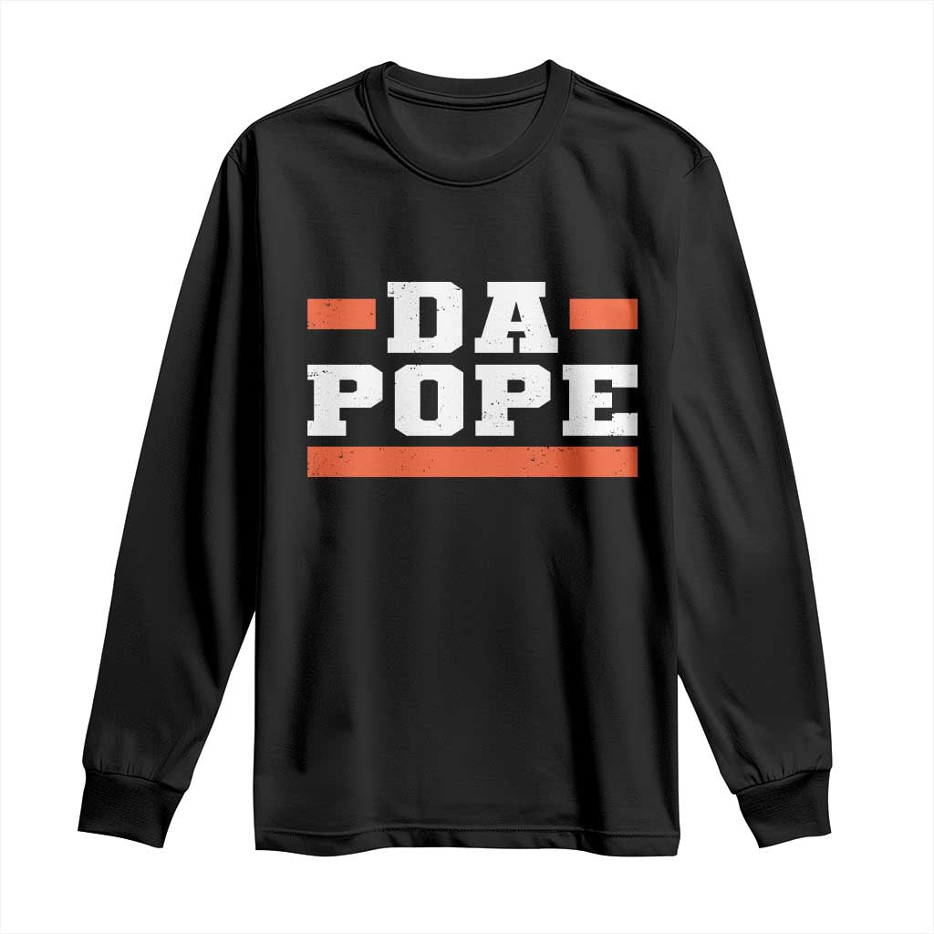 Da Pope Leo XIV Long Sleeve Shirt From America Chicago
