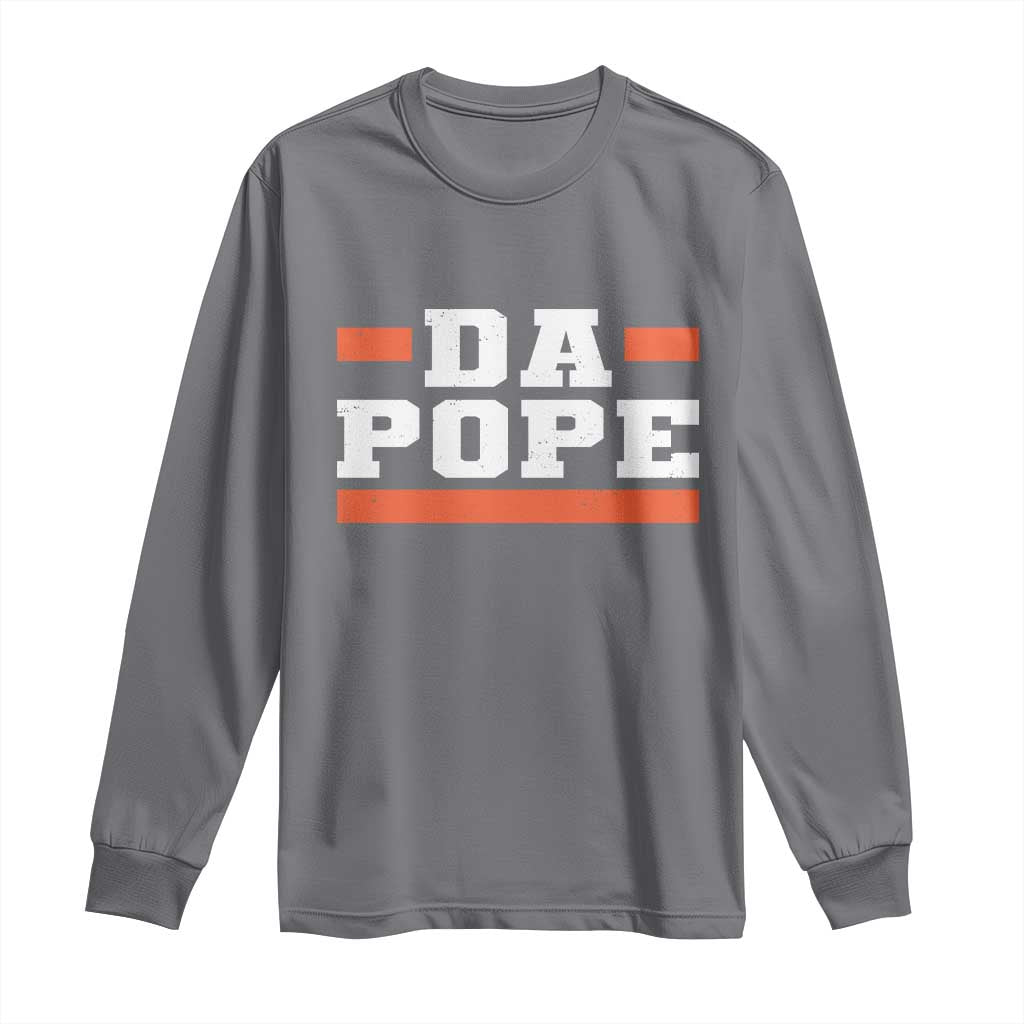 Da Pope Leo XIV Long Sleeve Shirt From America Chicago