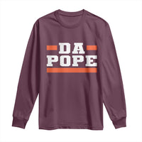Da Pope Leo XIV Long Sleeve Shirt From America Chicago