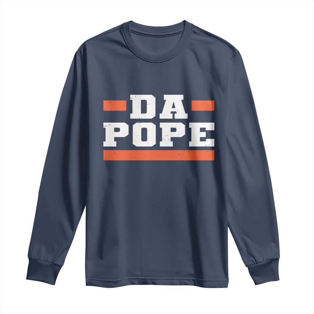 Da Pope Leo XIV Long Sleeve Shirt From America Chicago