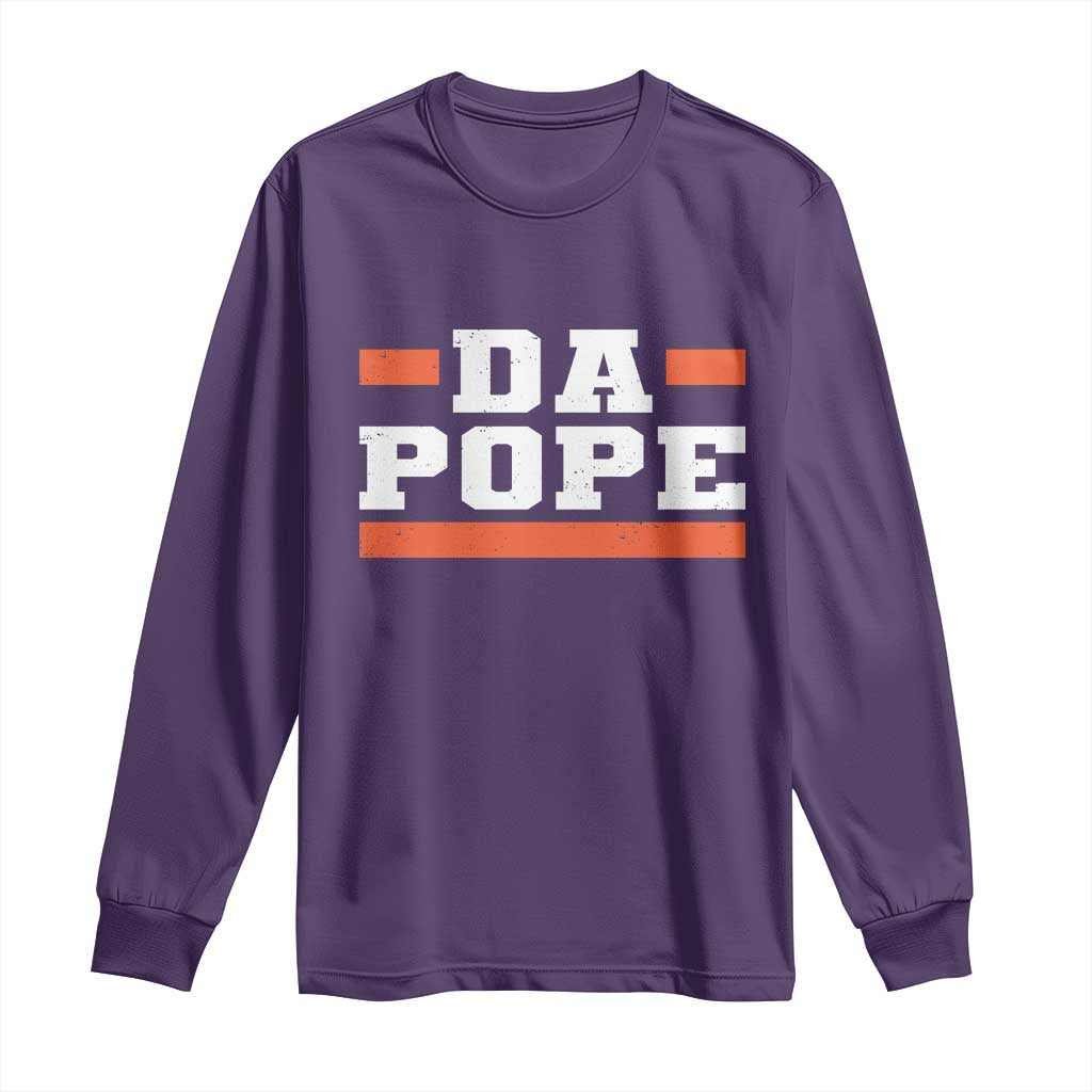 Da Pope Leo XIV Long Sleeve Shirt From America Chicago