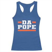 Da Pope Leo XIV Racerback Tank Top From America Chicago