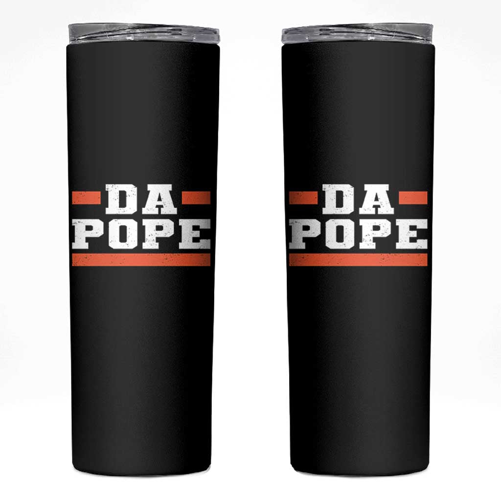 Da Pope Leo XIV Skinny Tumbler From America Chicago