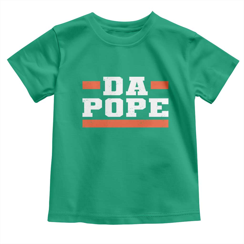 Da Pope Leo XIV Toddler T Shirt From America Chicago