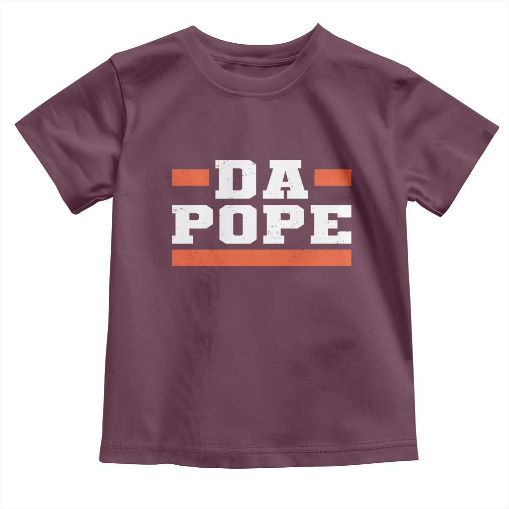 Da Pope Leo XIV Toddler T Shirt From America Chicago