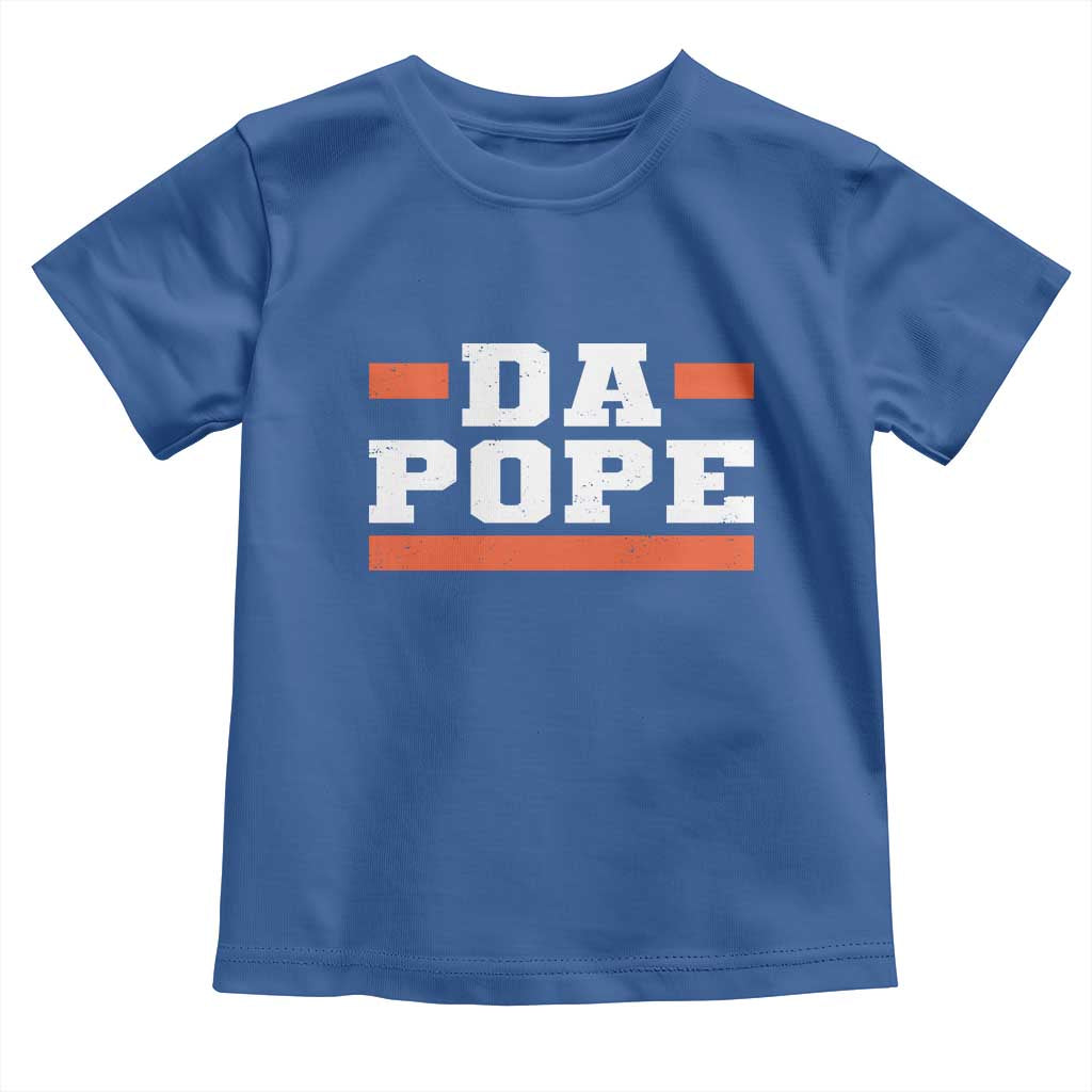 Da Pope Leo XIV Toddler T Shirt From America Chicago