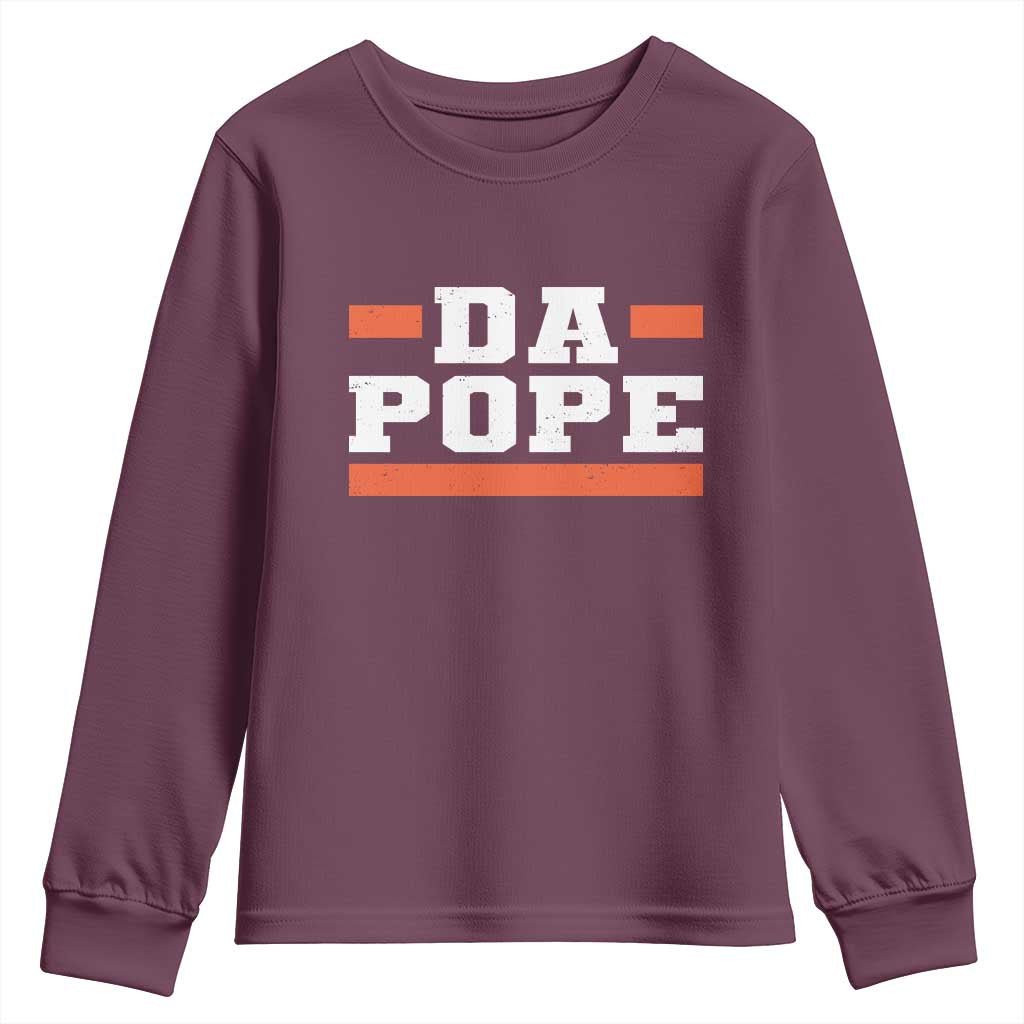 Da Pope Leo XIV Youth Sweatshirt From America Chicago