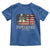 Da Pope Leo XIV Toddler T Shirt From America Chicago USA Flag Cross