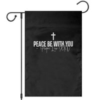Pope Leo XIV Garden Flag Peace Be With You All Catholic Church Subtle Cross - Wonder Print Shop