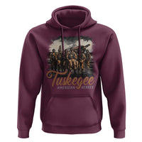 Tuskegee Airmen Hoodie African American Heroes WW2 Tribute Black History Month - Wonder Print Shop