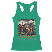 Tuskegee Airmen Racerback Tank Top African American Heroes WW2 Tribute Black History Month - Wonder Print Shop