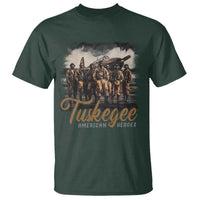 Tuskegee Airmen T Shirt African American Heroes WW2 Tribute Black History Month - Wonder Print Shop