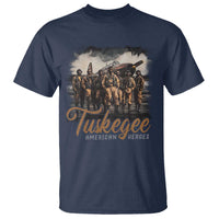 Tuskegee Airmen T Shirt African American Heroes WW2 Tribute Black History Month - Wonder Print Shop