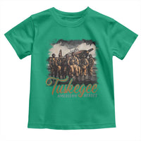 Tuskegee Airmen Toddler T Shirt African American Heroes WW2 Tribute Black History Month - Wonder Print Shop