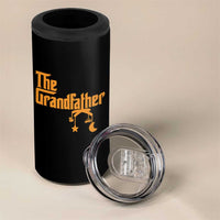 Grandfather 4 in 1 Can Cooler Tumbler Funny Grandpa Fathers Day