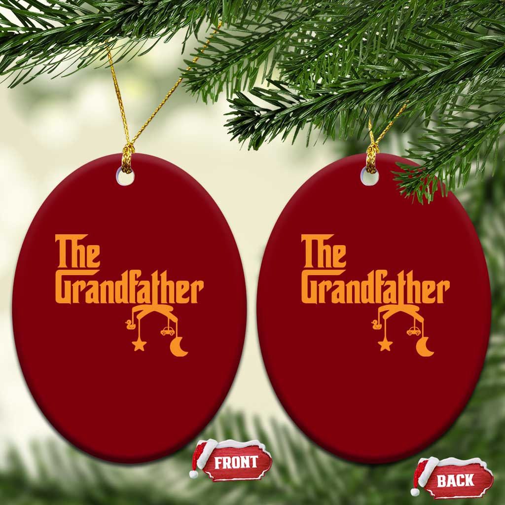 Grandfather Ceramic Ornament Funny Grandpa Fathers Day - Wonder Print Shop