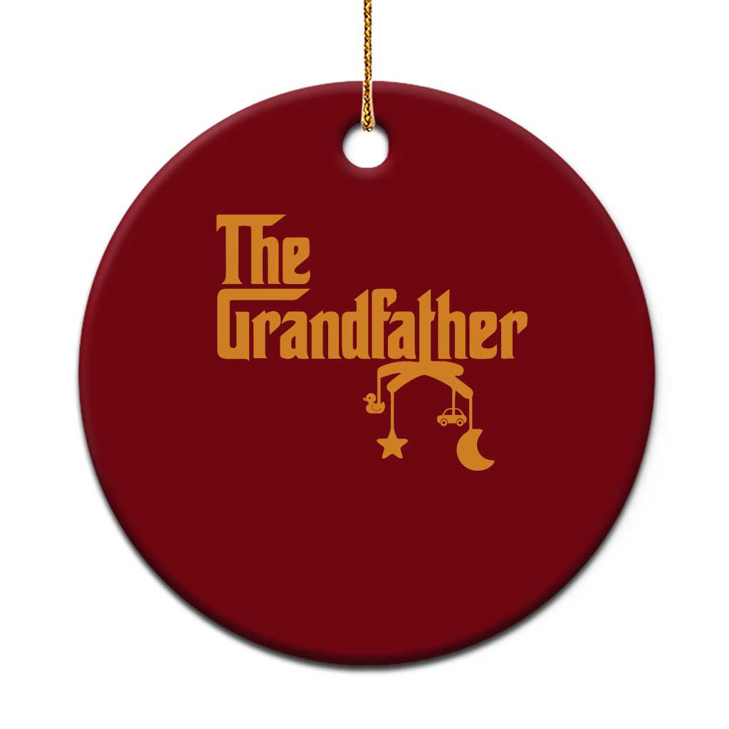 Grandfather Ceramic Ornament Funny Grandpa Fathers Day - Wonder Print Shop