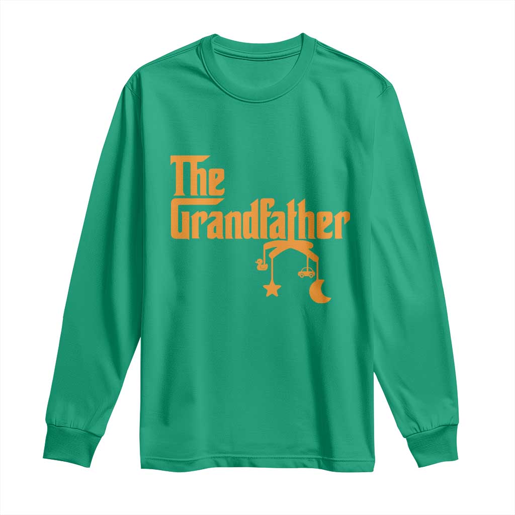 Grandfather Long Sleeve Shirt Funny Grandpa Fathers Day