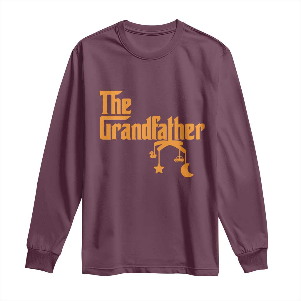 Grandfather Long Sleeve Shirt Funny Grandpa Fathers Day