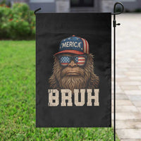 Bruh Bigfoot Merica Garden Flag American Flag Patriotic 4th Of July - Wonder Print Shop