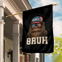 Bruh Bigfoot Merica Garden Flag American Flag Patriotic 4th Of July - Wonder Print Shop