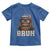 Bruh Bigfoot Merica Toddler T Shirt American Flag Patriotic 4th Of July - Wonder Print Shop