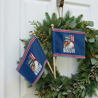 Bruh 'Merica Bald Eagle 4th of July Patriotic Handheld Flag USA Flag