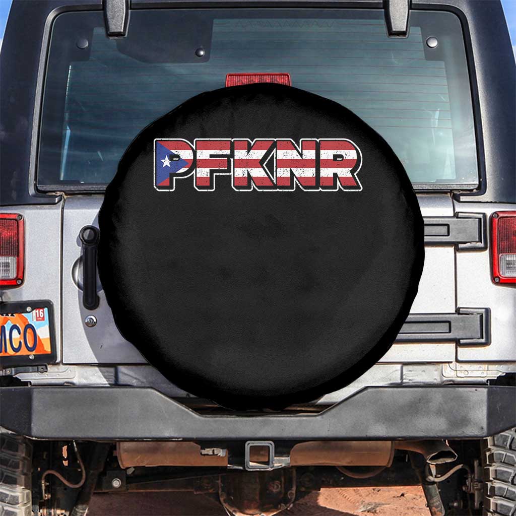 PFKNR Spare Tire Cover Vintage Boricua Puerto Rican Flag - Wonder Print Shop