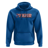 PFKNR Hoodie Vintage Boricua Puerto Rican Flag - Wonder Print Shop