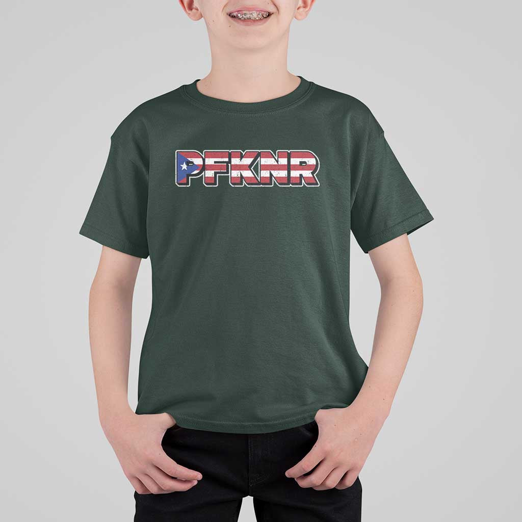 PFKNR T Shirt For Kid Vintage Boricua Puerto Rican Flag - Wonder Print Shop