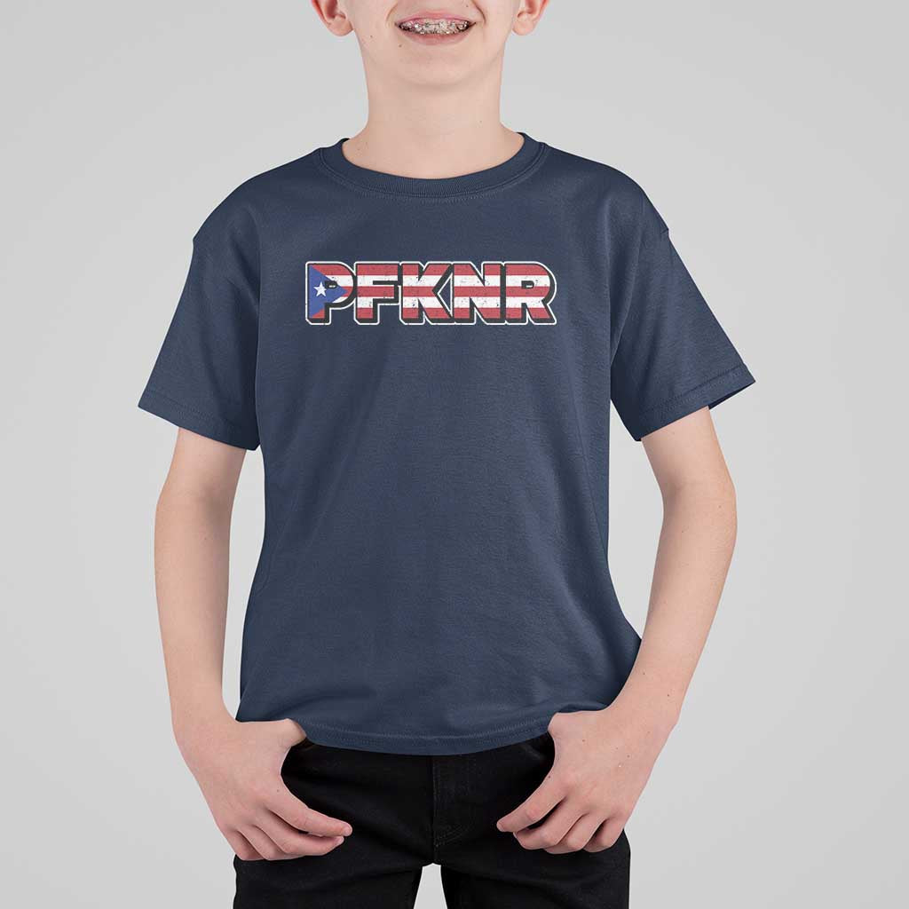 PFKNR T Shirt For Kid Vintage Boricua Puerto Rican Flag - Wonder Print Shop
