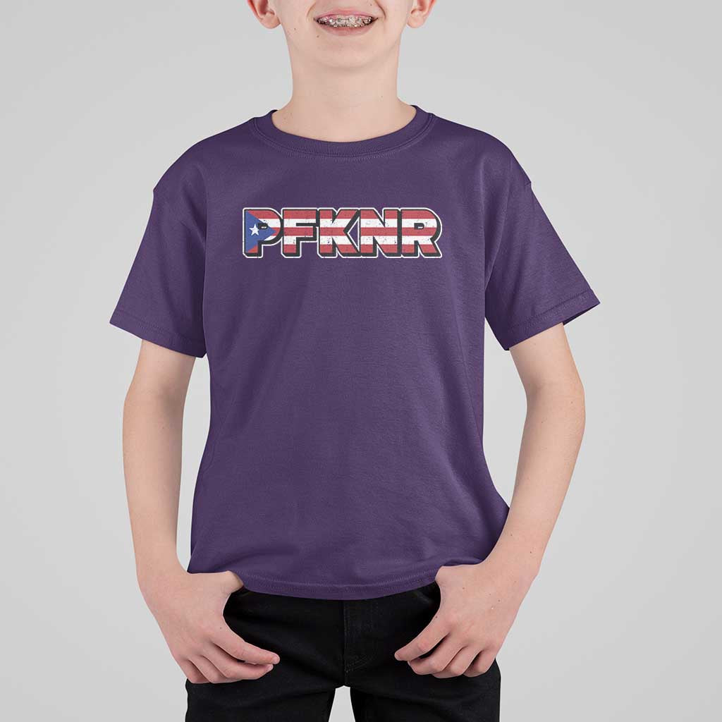 PFKNR T Shirt For Kid Vintage Boricua Puerto Rican Flag - Wonder Print Shop