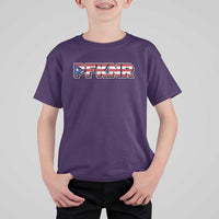 PFKNR T Shirt For Kid Vintage Boricua Puerto Rican Flag - Wonder Print Shop