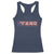 PFKNR Racerback Tank Top Vintage Boricua Puerto Rican Flag - Wonder Print Shop