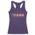 PFKNR Racerback Tank Top Vintage Boricua Puerto Rican Flag - Wonder Print Shop