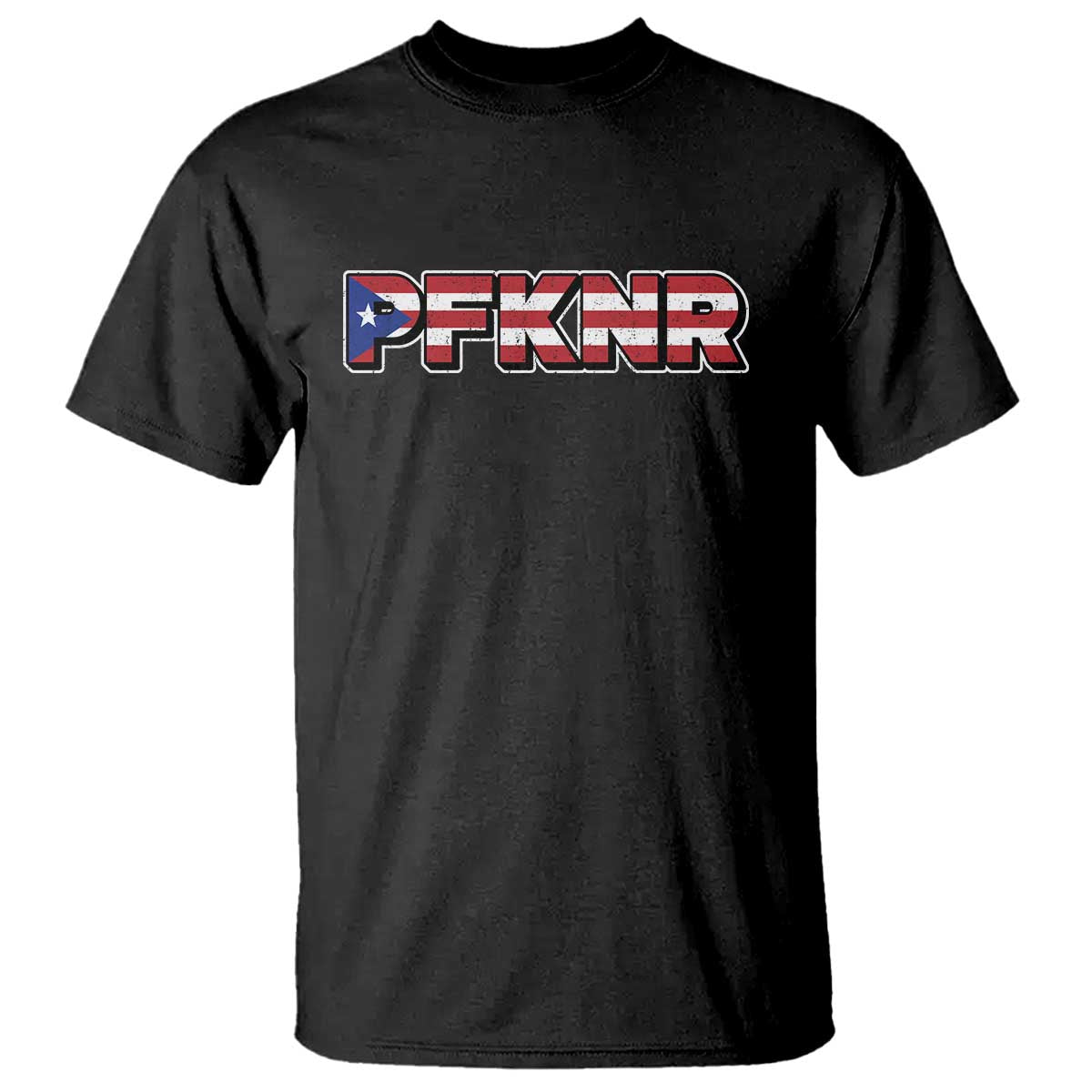 PFKNR T Shirt Vintage Boricua Puerto Rican Flag - Wonder Print Shop