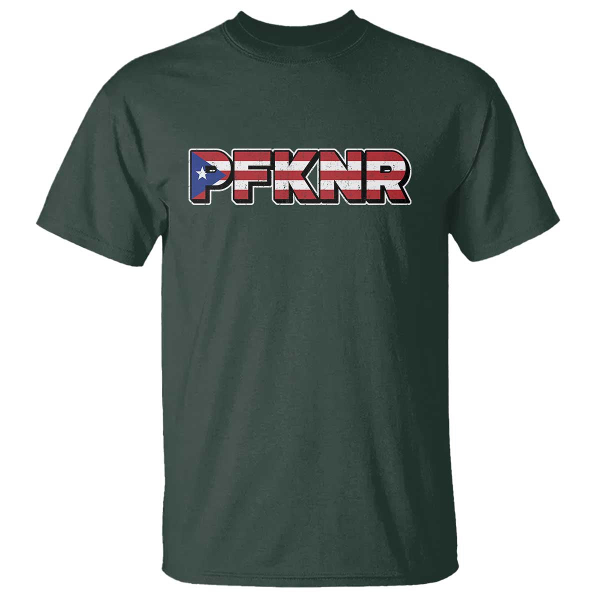 PFKNR T Shirt Vintage Boricua Puerto Rican Flag - Wonder Print Shop
