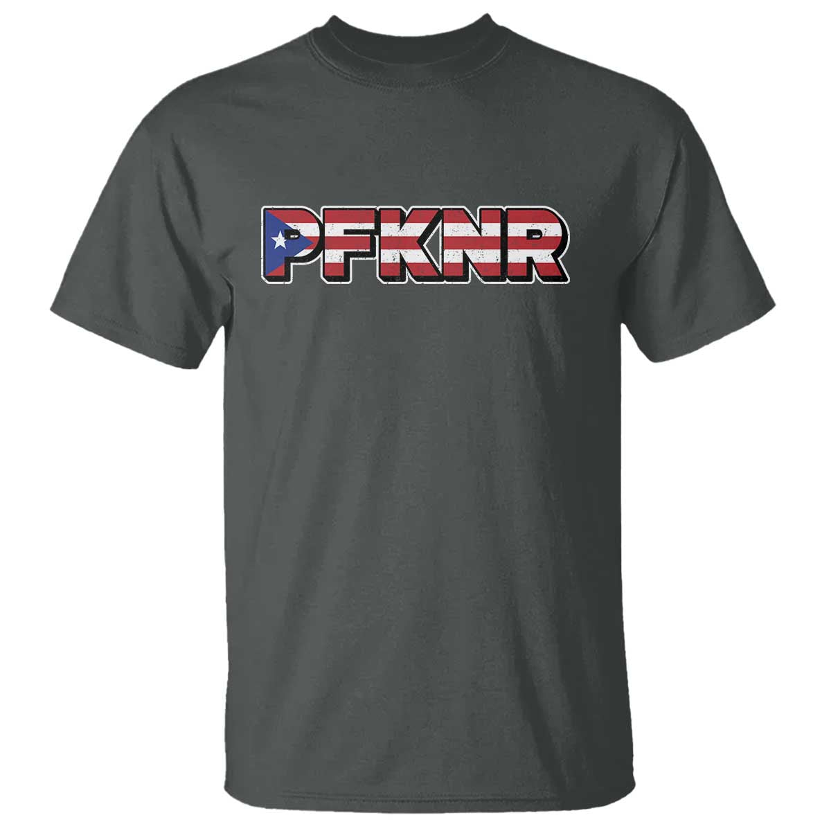 PFKNR T Shirt Vintage Boricua Puerto Rican Flag - Wonder Print Shop
