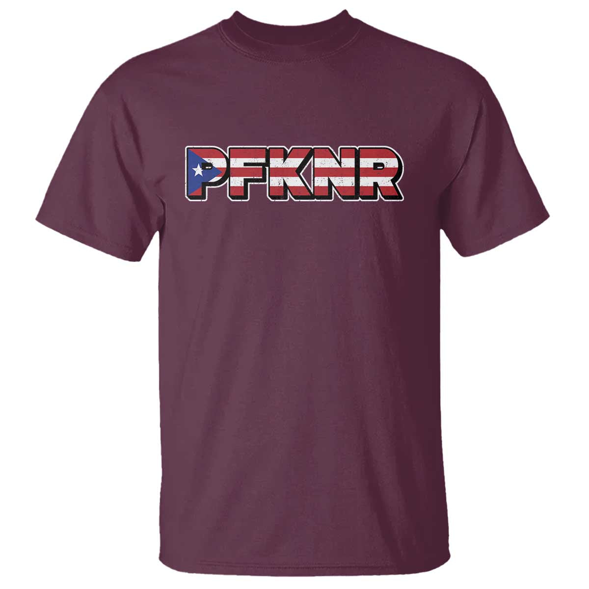 PFKNR T Shirt Vintage Boricua Puerto Rican Flag - Wonder Print Shop