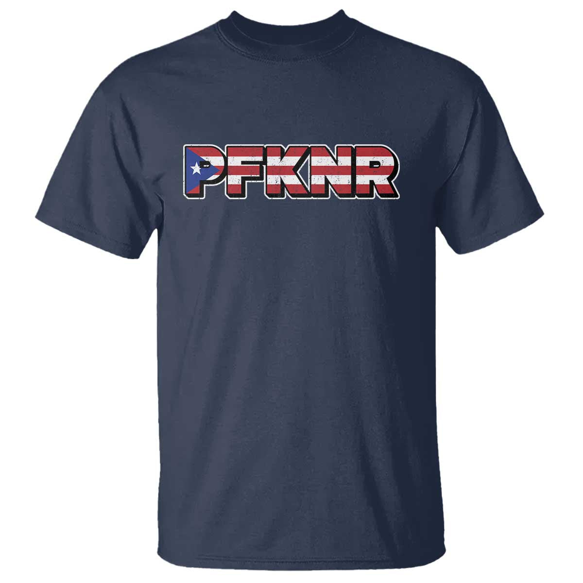 PFKNR T Shirt Vintage Boricua Puerto Rican Flag - Wonder Print Shop