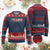 PFKNR Knitted Sweatshirt Vintage Boricua Puerto Rican Flag - Wonder Print Shop