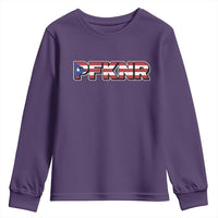 PFKNR Youth Sweatshirt Vintage Boricua Puerto Rican Flag - Wonder Print Shop
