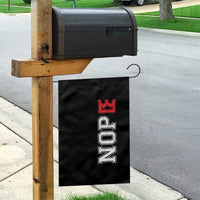 No Kings Garden Flag In America Protest - Wonder Print Shop