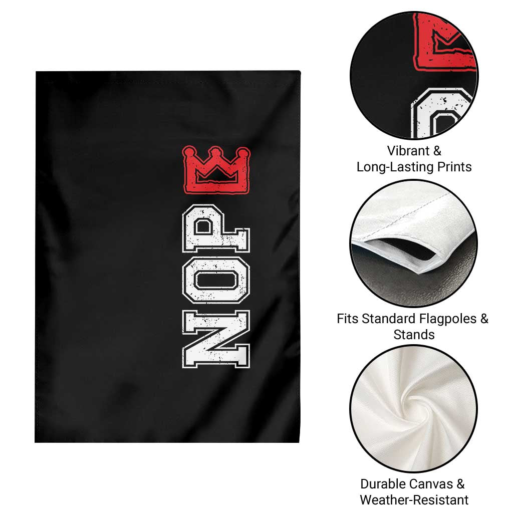 No Kings Garden Flag In America Protest - Wonder Print Shop