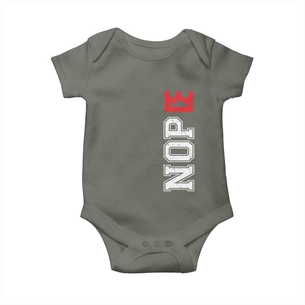 No Kings Baby Onesie In America Protest - Wonder Print Shop