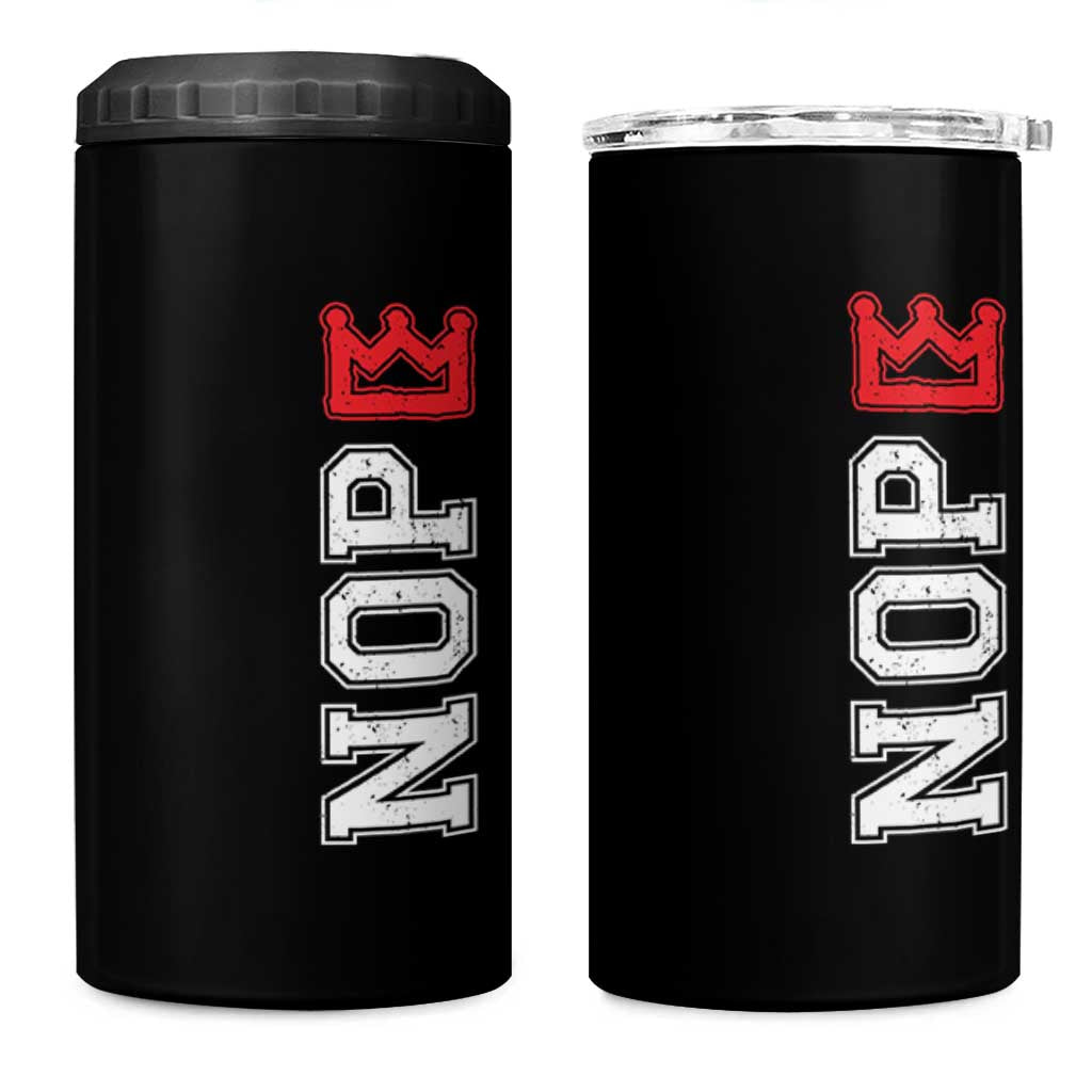 No Kings 4 in 1 Can Cooler Tumbler In America Protest - Wonder Print Shop
