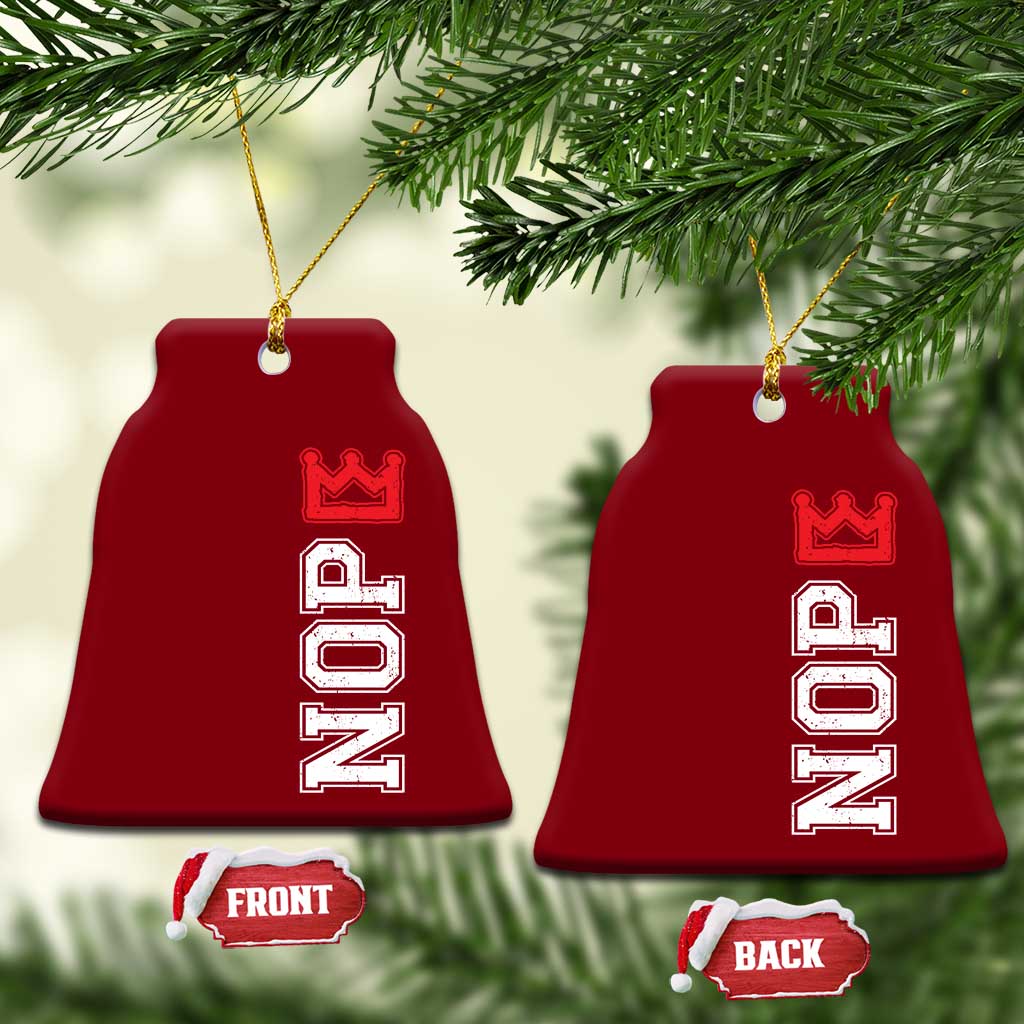 No Kings Ceramic Ornament In America Protest - Wonder Print Shop